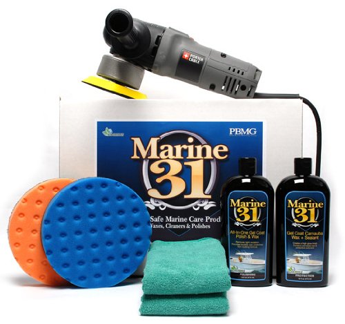 Chemical Guys, TORQX Random Orbital Polisher Kit, 800W Motor, 9-Piece