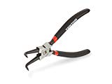 TEKTON 7-Inch Internal Bent Tip Snap Ring Pliers 3571