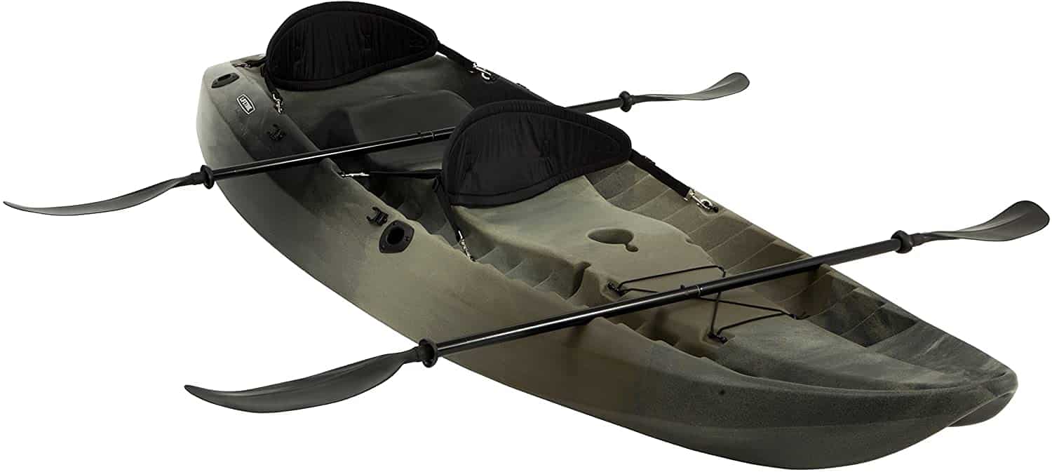 Lifetime Two Person Tandem Fishing Kayak Tested