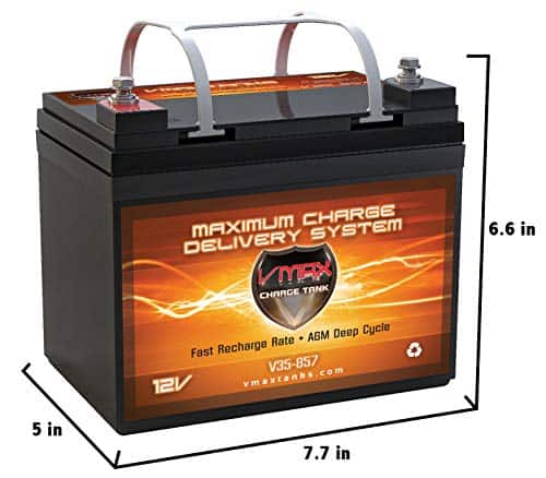 VMAXTANKS VMAX V35-857 Marine Deep Cycle Battery Tested
