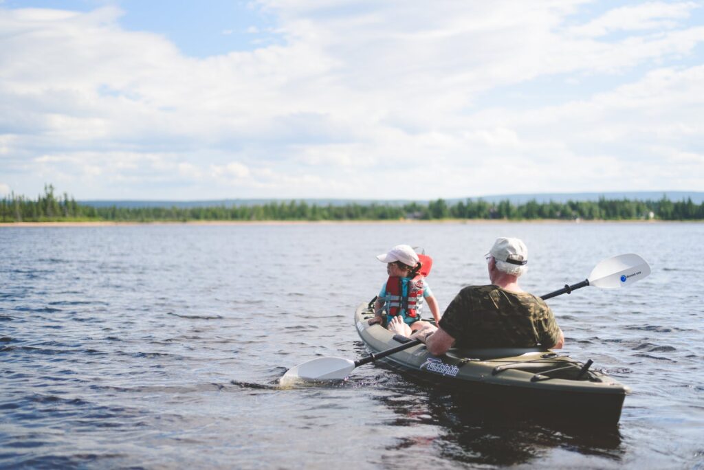 youth fishing kayaks